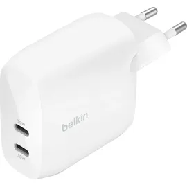 Belkin BoostCharge Pro USB-C Dual, Power Del.weiß WCB010vfWH