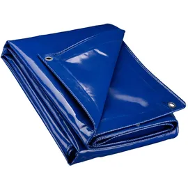 Wiltec Abdeckplane 5 x 8 m Blau