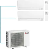 Mitsubishi Multi-Split Klimaanlage MXZ-2F53VF5 + MSZ-AY25VGK2 + MSZ-AY35VGK2