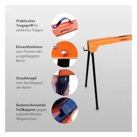 holmwerk® 2x Arbeitsbock Klappbock Gerüstbock Sägebock ...