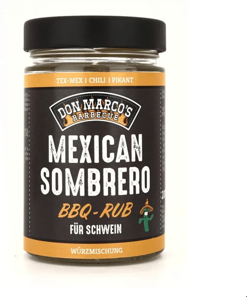 Don Marco's Mexican Sombrero, 200g Glas