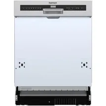 Homex DWSI601444C Einbau-Geschirrspüler (teilintegrierbar, 598 mm, Silber)
