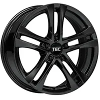 TEC Speedwheels AS4 8x18 ET45 5X108 63,4, SCHWARZ-GLANZ