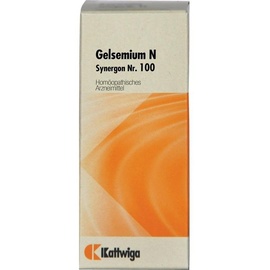 Kattwiga Arzneimittel GmbH Synergon 100 Gelsemium N Tropfen