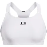 Under Armour HeatGear High Sport-BH Damen 100 white/jet gray XS