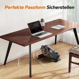 Merach Mini Pedaltrainer schwarz
