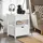 SoBuy Nachtschrank FRG258 45 x 38 x 55 cm Weiß