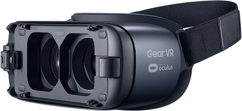 Samsung SM-R323 Gear VR, VR Brille, Blau, Schwarz