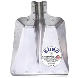 Krumpholz Hallenser Randschaufel FAVORIT Gr.9 380x380mm Aluminiumblech