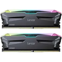 Lexar DIMM 32GB DDR5-6000/K2 LD5BU016G-R6000GDLA (2 x 16GB, 6000 MHz, DDR5-RAM, DIMM), RAM, Schwarz