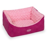 Nobby Komfort Bett eckig "ARUSHA" pink L x B x H: 45 x 40 x 18 cm