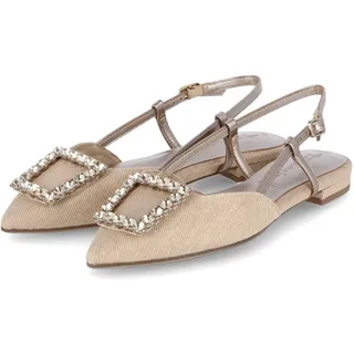 TAMARIS Damen Sling in beige - Gr. 41