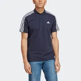 Adidas Herren Polo Shirt (Short Sleeve) M 3S Pq Ps, Legend Ink/White,