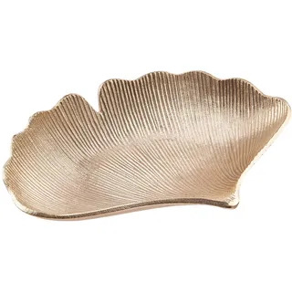 BUTLERS GOLDEN Nature Deko-Schale Gingkoblatt B 26 x T 22cm