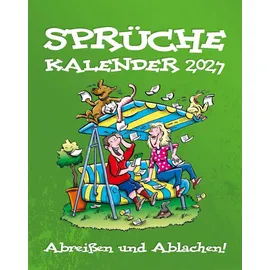 labonté buch + kalender gbr Sprüche Abreißkalender 2027 Tischkalender