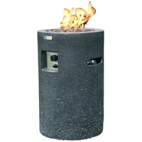 Modeno Gasfeuerstelle "Merapi" in Lavastein-Optik