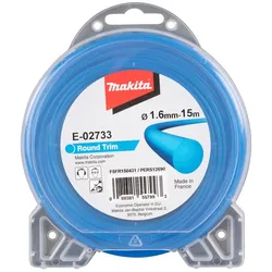 Makita Mähfaden rund 1,6mmx15m Rasentrimmer Freischneider E-02733