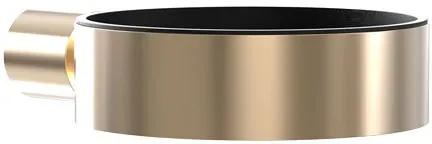 frost NOVA2 Tropfschale 1978-4 gold gebürstet - gold gebürstet