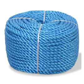 vidaXL Polypropylenseil 8 mm 500 m Blau