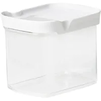 Emsa Optima Schüttdose transparent weiß 1 l
