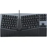 Perixx PERIBOARD-335 Low-Profile Blue Clicky DE