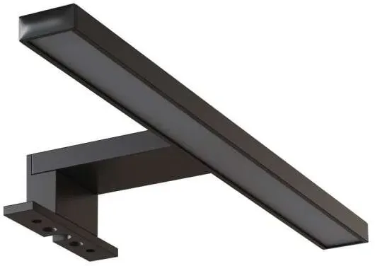 Dansani LED-Aufsatzleuchte Libra schwarz 30 cm - Badmöbel