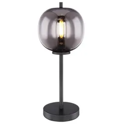 Globo 15345T Tischleuchte 1x40W | E14 - schwarz, rauchig