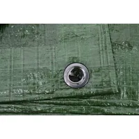 Bricoline Grüne Plane 90 g 10 x 12 m