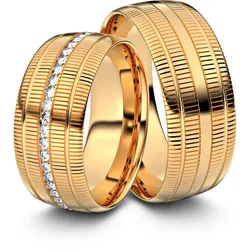 Trauringe Euskirchen 333er RosÈgold - 9071
