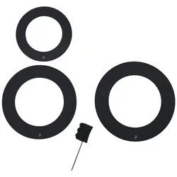 Tama SSRP48 Soft Sound Ring Drum Sound Reducer - 4 teilig für 18" Bass Drum - Übungspad