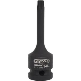 KS Tools 1/2" Kraft-Bit-Stecknuss Torx, lang, T40
