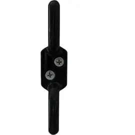 MonsterShop Hängender Deckentrockner 12 m Schwarz