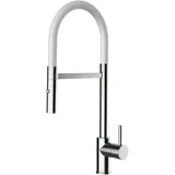 VIZIO Wasserhahn Küchenarmatur mit 360° schwenkbarem Auslauf, abnehmbare 2 strahl Handbrause