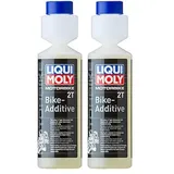 Liqui Moly Motorbike 2T Bike-Additive | 250 ml | Motorrad Benzinadditiv | Art.-Nr.: 1582, farblos (Packung mit 2)