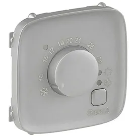 Legrand Abdeckung für elektronisches Raumthermostat Aluminium