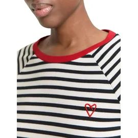 Tom Tailor T-Shirt mit Streifenmuster Mehrfarbig S