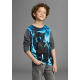 Kidsworld Langarmshirt in anthrazit | Gr.: 176/182