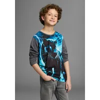 Kidsworld Langarmshirt in anthrazit | Gr.: 176/182