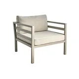 Brafab Weldon Loungesessel, Khaki Sand