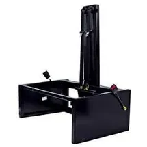 Sportscraft Gurtbock 3-Punkt 88 x 56 x 107,5 cm Schwarz