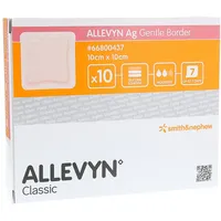 Smith & Nephew Allevyn Ag Gentle Border 10x10 cm Wundverband