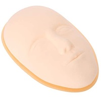 Tattoo Praxis Haut, Silikon übungshaut Practice Fake Skin Mannequin Training übungskopf Permanent Makeup Microblading Augenbrauen Lippen Falsche übung Wimpernverlängerung(Tattoo Accessory Set)