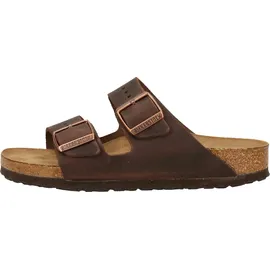 Birkenstock Arizona Weichbettung Nubukleder geölt schmal habana 36