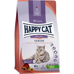 Happy Cat Katzentrockenfutter Senior Atlantik Lachs