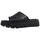 TAMARIS Damen Pantolette mit Keilabsatz Leder, schwarz, 42 EU