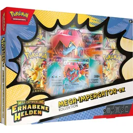 Pokémon Kollektion Mega-Entwicklung Erhabene Helden Mega-Impergator-ex