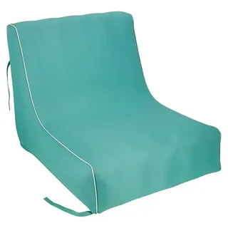 Sitzsack Aufblasbar  (70 x 90 x 70 cm, Türkis, 100 % Polyester)