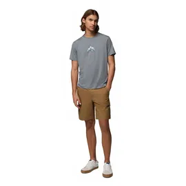 Columbia Parsons Point Graphic City Grey Heather/Pointed Peaks 2XL