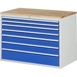 Rau Schubladenschrank Buche-Top und 7 x Schubl.-XXL 2x60 2x90 2x120 1x180mm