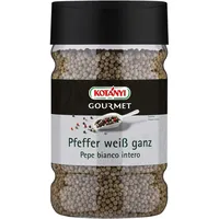 Kotanyi Pfeffer weiß ganz Gewürze für Großverbraucher und Gastronomie, 750 g